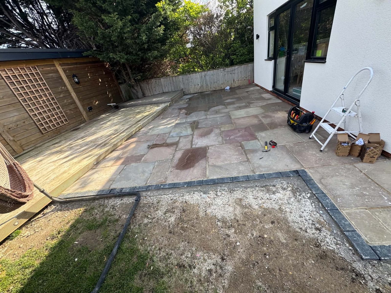 Pressure washing